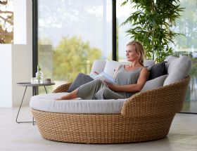 Cane line ocean woven garden furniture range available at Lee Longlands