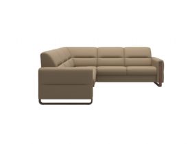 Fiona 4 Seater Corner Sofa With Wooden Arm Shot2_Paloma_Funghi