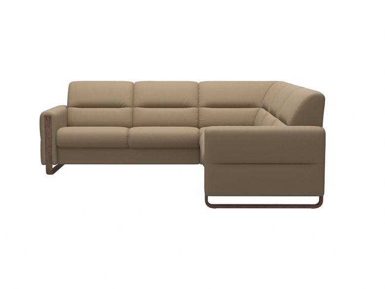 Fiona 4 Seater Corner Sofa With Wooden Arm Shot3_Paloma_Funghi