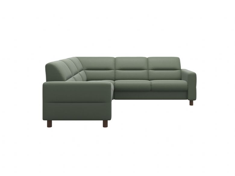 Fiona 4 Seater Corner Sofa With Upholstered Arms Shot2