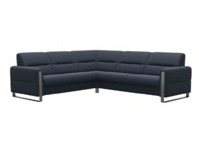 Stressless Fiona 5 Seater Corner Sofa With Steel Arms