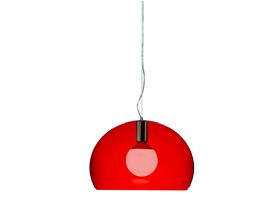 Fly by Ferruccio Laviani Small Red Lamp