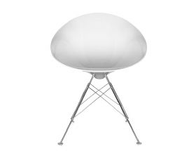 Eros by Philippe Starck Glossy White Armchair
