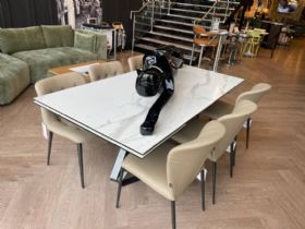 Bontempi Delta Extending Table and 6 Chairs