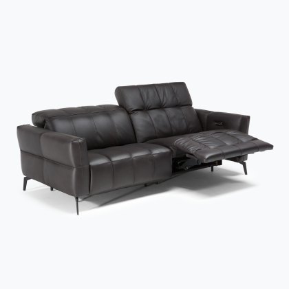 Natuzzi Editions Intensita 3 Seater Sofa with Double Electric Motions