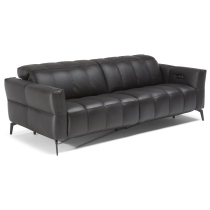 Natuzzi Editions Intensita 3 Seater Sofa with Double Electric Motions