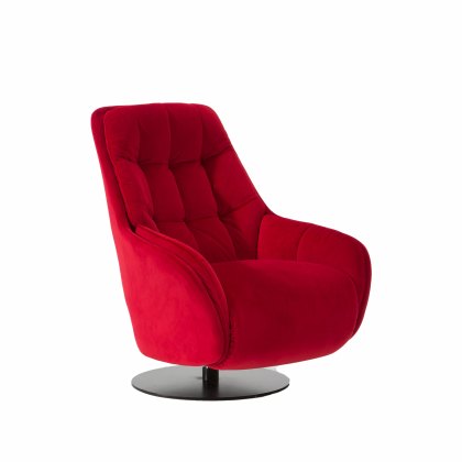 Natuzzi Editions Levante Queen Armchair with Double Electric Motions