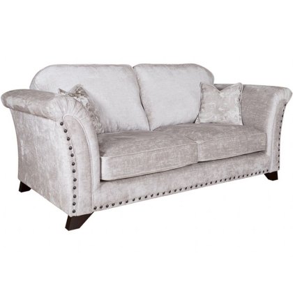 Lana Standard Back Fabric 3 Seater Sofa