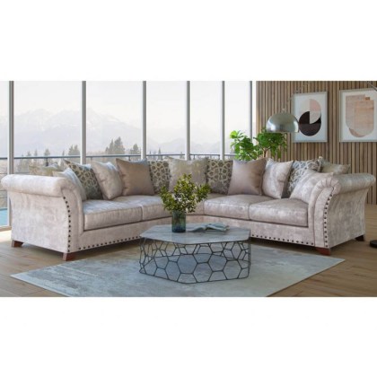 Lana Standard Back Fabric 2 Seater Sofa