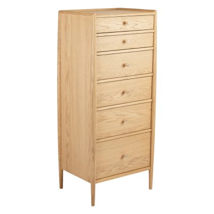 Winslow 6 Drawer Tall Chest Winslow 6 Drawer Tall Chest