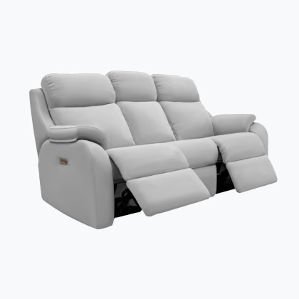 G Plan Kingsbury 3 Seater Power Recliner Sofa with Headrest and Lumber G Plan Kingsbury 3 Seater Power Recliner Sofa with Headrest and Lumber