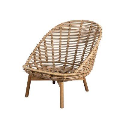 Cane-line Hive Lounge Chair W/Teak Legs