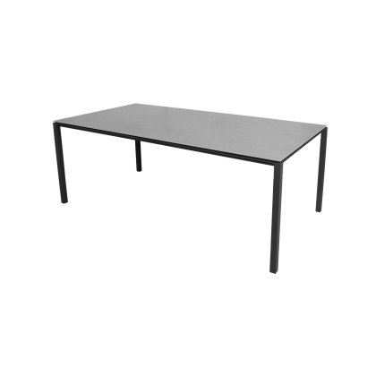 Cane-line Pure Dining Ceramic Top Dining Table 200cm