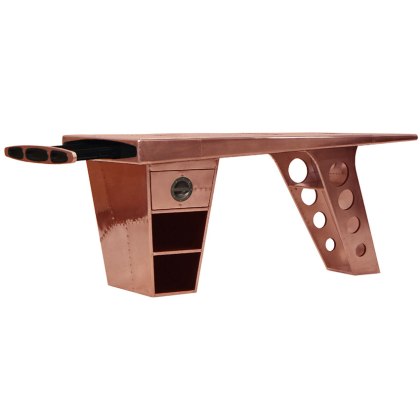 Aviator Half Wing Copper Desk