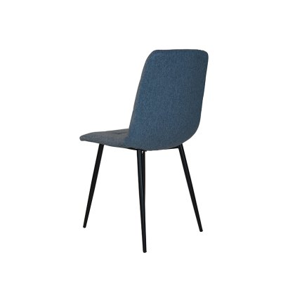 Path Blue Chair with Black Leg