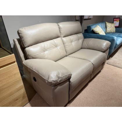 Kiera 2 Seater Leather Power Recliner