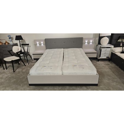 Navera 5'0" Bedframe with Shelves & LED Lighting