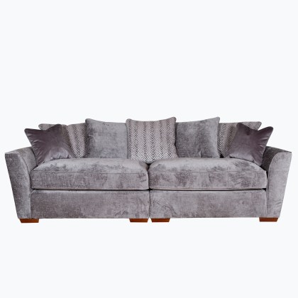 Reiko 4 Seater Pillow Back Sofa Reiko 4 Seater Pillow Back Sofa