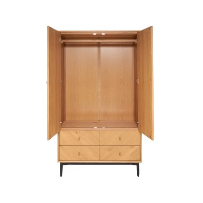 Ercol Monza Double Wardrobe