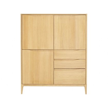 Ercol Romana Oak Highboard