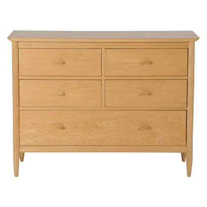 Ercol Teramo 5 Drawer Wide Chest Ercol Teramo 5 Drawer Wide Chest
