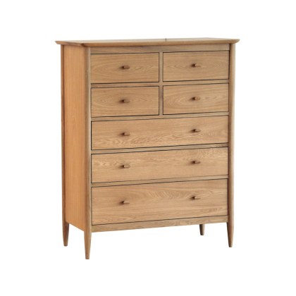 Ercol Teramo 7 Drawer Tall Wide Chest Ercol Teramo 7 Drawer Tall Wide Chest