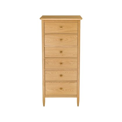 Ercol Teramo 6 Drawer Tall Chest