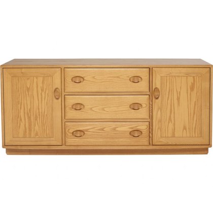 Ercol Windsor 2 Door, 3 Drawer Sideboard