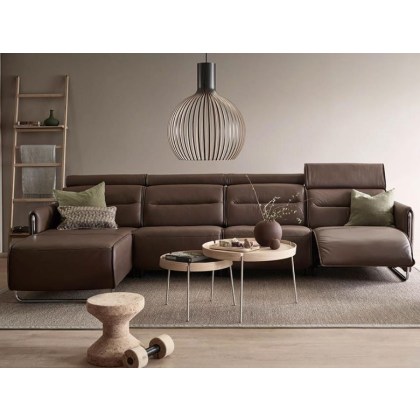 Stressless Emily LHF Power Sofa with Chaise