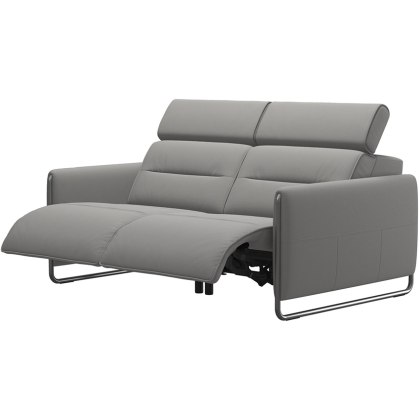 Stressless Emily 2 Power 2 Seater Sofa - Paloma Silver Grey