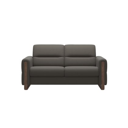 Stressless Fiona 2 Seater Sofa With Wooden Arms