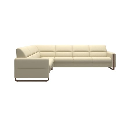 Stressless Fiona 6 Seater Corner Sofa With Wooden Arms