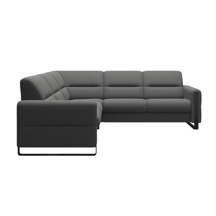 Stressless Fiona 4 Seater Corner Sofa With Steel Arms