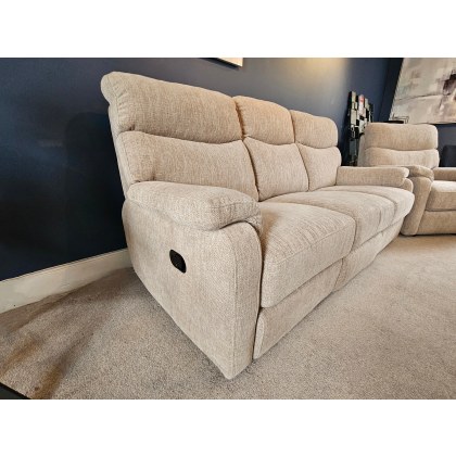 Scott Manual 3 Seater Recliner with Reclining Chair