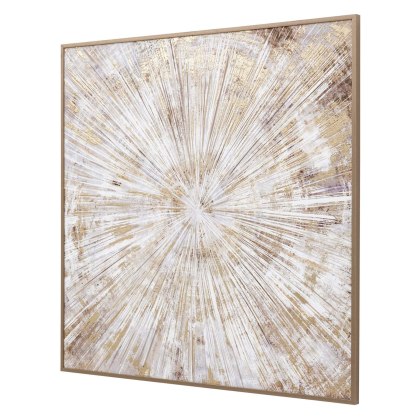 Starburst Framed Canvas Starburst Framed Canvas