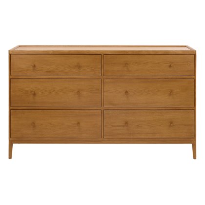 Ercol Salina 6 Drawer Wide Chest Ercol Salina 6 Drawer Wide Chest