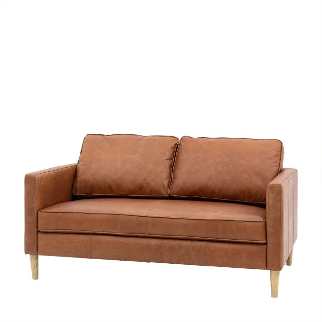 Gallery Direct Osborne Vintage Brown 2 Seater Sofa Gallery Direct Osborne Vintage Brown 2 Seater Sofa