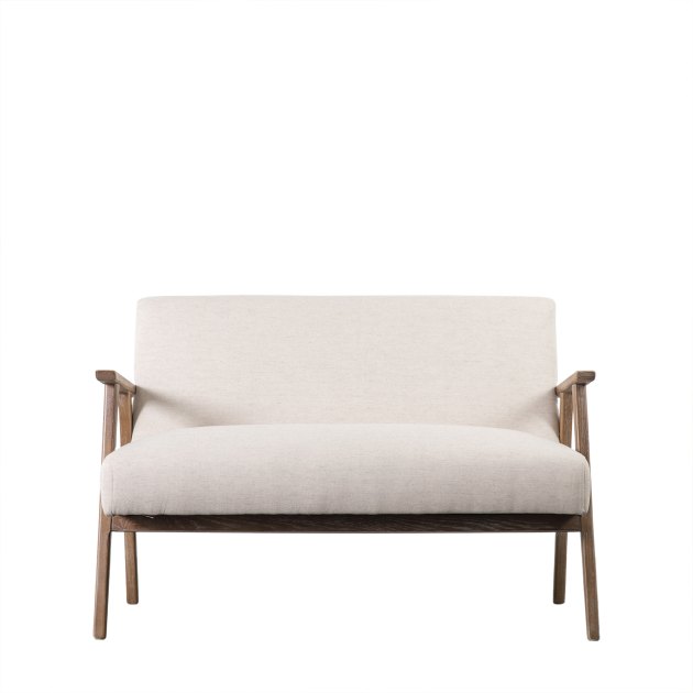 Gallery Direct Neyland Natural Linen 2 Seater Sofa Gallery Direct Neyland Natural Linen 2 Seater Sofa