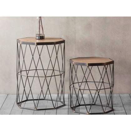 Marshal Set of 2 Side Tables