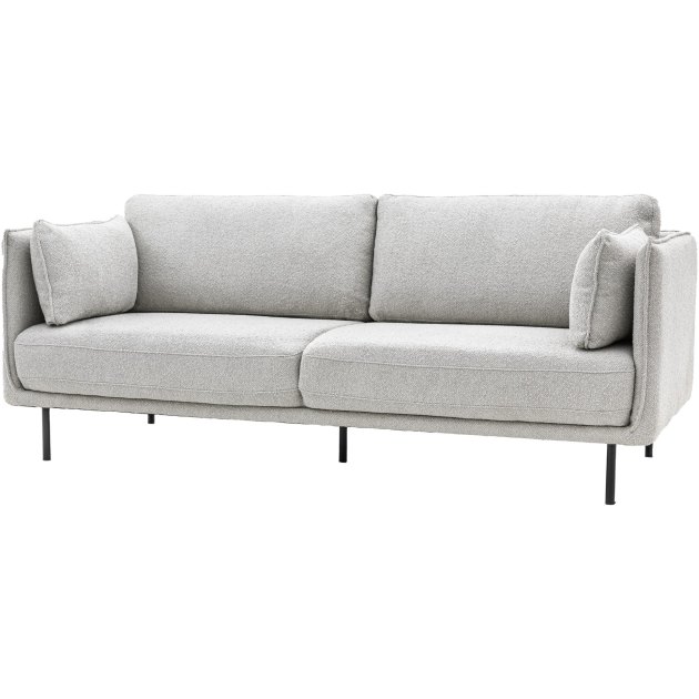 Gallery Direct Wigmore Cool Natural Boucle 3 Seater Sofa Gallery Direct Wigmore Cool Natural Boucle 3 Seater Sofa