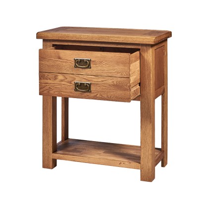 Hemingford Oak 1 Drawer Console Table