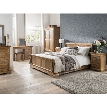 Padbury Oak 2 Drawer Bedside