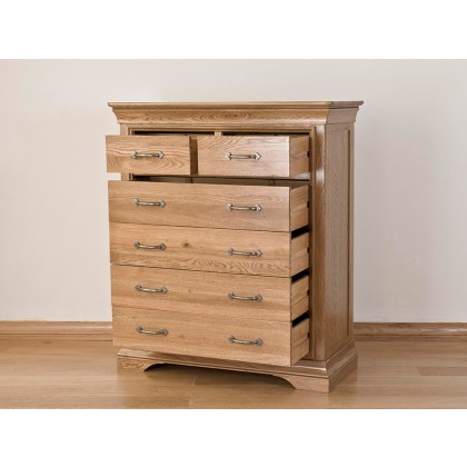 Padbury Oak 2 Over 4 Chest of Drawers