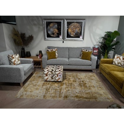 Charlotte 3 Seater + Chair & Storage Stool Charlotte 3 Seater + Chair & Storage Stool