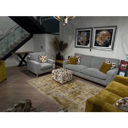 Charlotte 3 Seater + Chair & Storage Stool Charlotte 3 Seater + Chair & Storage Stool