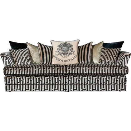 Gascoigne Rafello Hexagonal Back 3.5 Seater Sofa Gascoigne Rafello Hexagonal Back 3.5 Seater Sofa