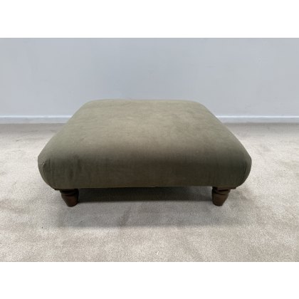 CLEARANCE OUTLET WAREHOUSE STOCK Artisan Footstool in Velvet Sage CLEARANCE OUTLET WAREHOUSE STOCK Artisan Footstool in Velvet Sage