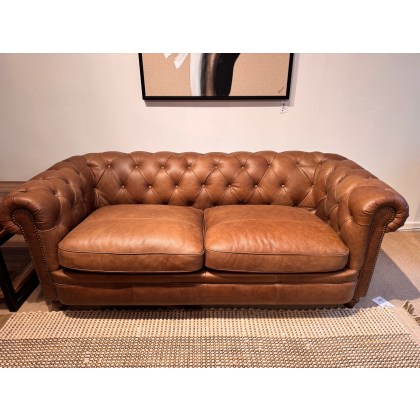 VELMONT JUNIOR LARGE SOFA IN LEATHER VELMONT JUNIOR LARGE SOFA IN LEATHER