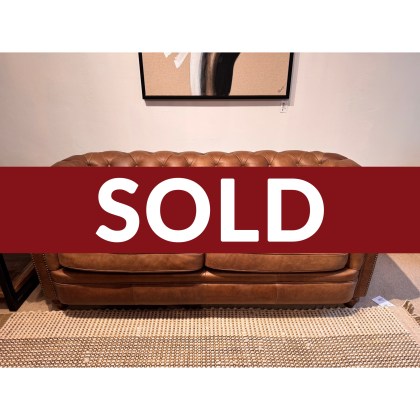 VELMONT JUNIOR LARGE SOFA IN LEATHER VELMONT JUNIOR LARGE SOFA IN LEATHER