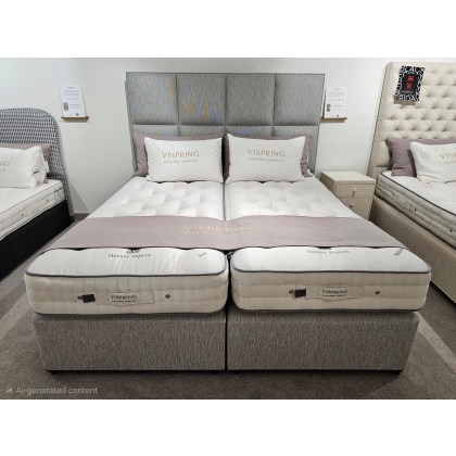 Vi Spring Herald Superb Superking With Atlas Headboard Vi Spring Herald Superb Superking With Atlas Headboard